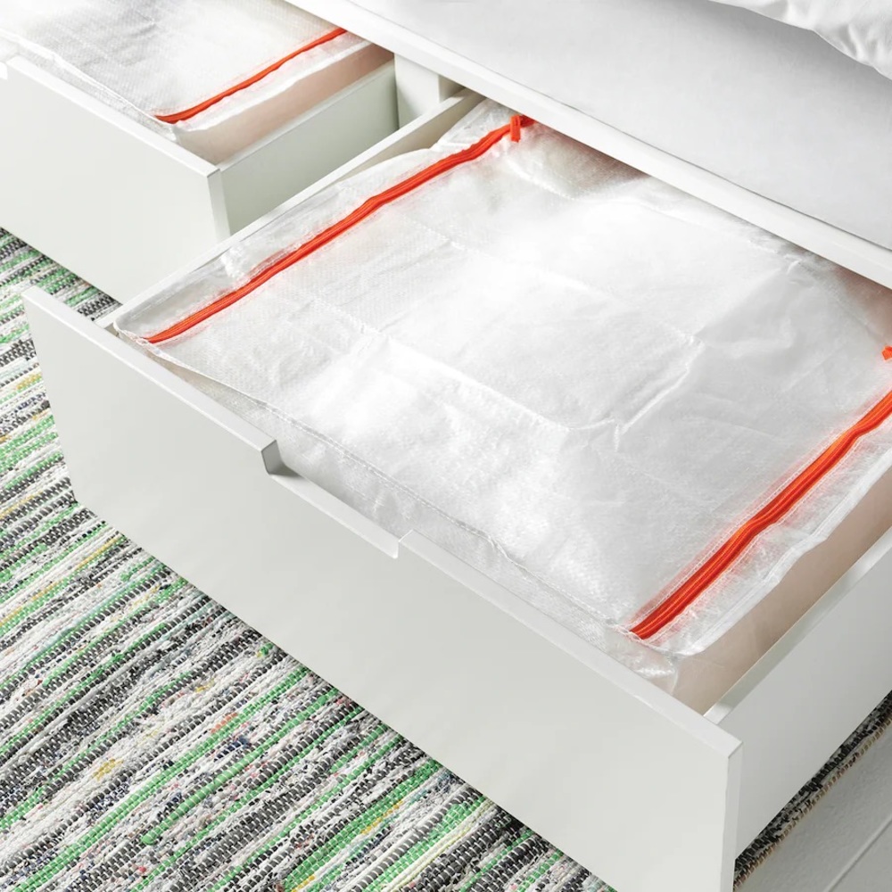 Set of 2 Zippered Durable Storage Bags
